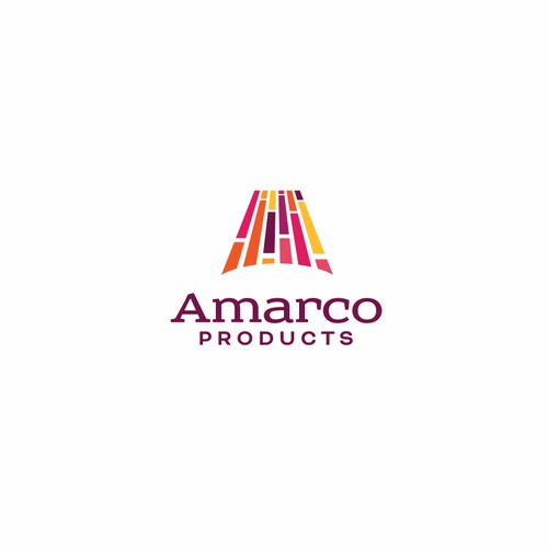 fun and vibrant logo for flooring company