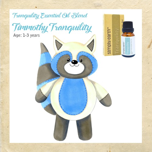 TIMMOTHY TRANQUILITY - Winning design for stuffed animal