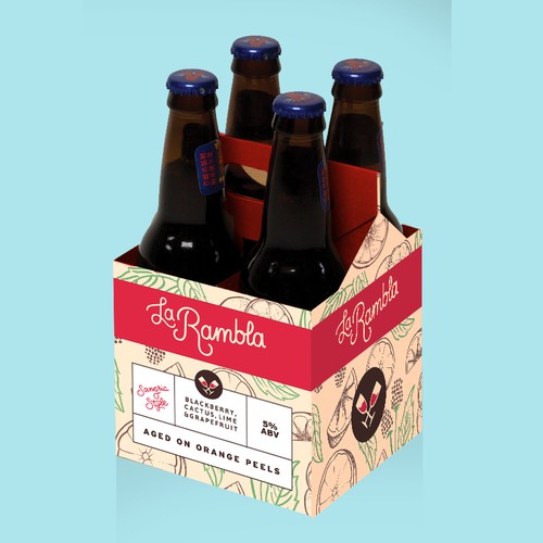 Packaging and Illustration for Sangria