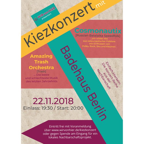 Concert - Poster - German