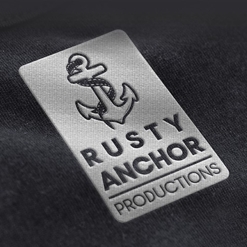 Logo Concept for "RUSTY ANCHOR PRODUCTION"