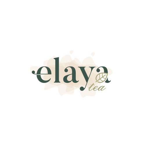 Logo and branding for wellness tea company