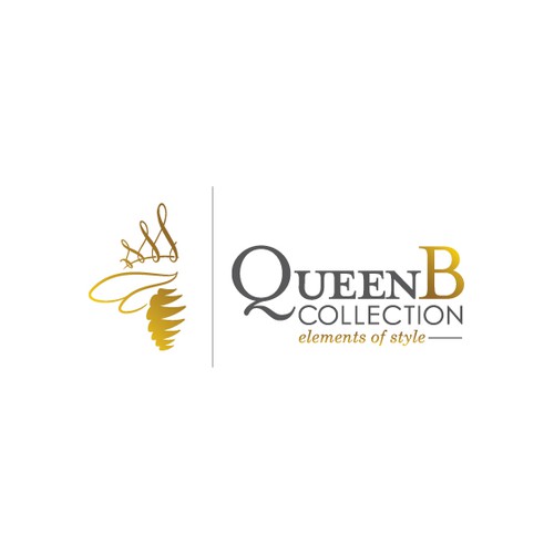 Help QueenB Collection with a new logo and business card