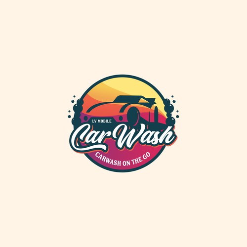 Carwash logo design