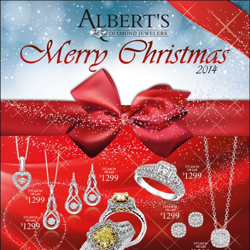 Merry Christmas Jewelry Catalog Cover