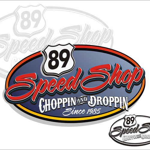 Create the next logo for 89 Speed Shop