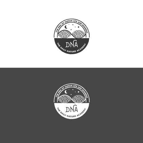 Logo design for daily nature academy