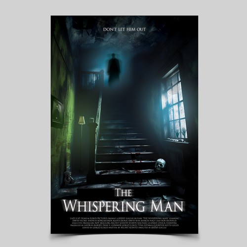 Horror movie poster design