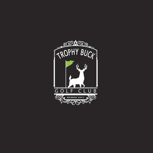 "Trophy Buck Golf Club" for T-shirt