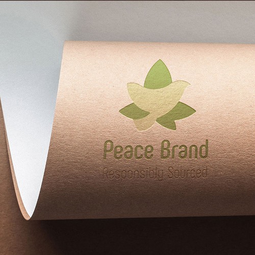 Logo for CBD products - Peace Brand