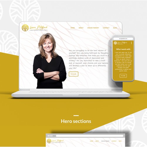 Personal Website designed and developed on wordpress.