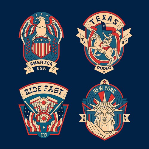 American Badges