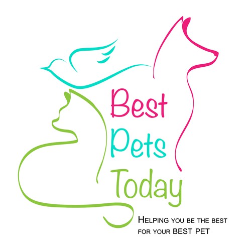 Logo for a website, blog that offers pet information and pet products...