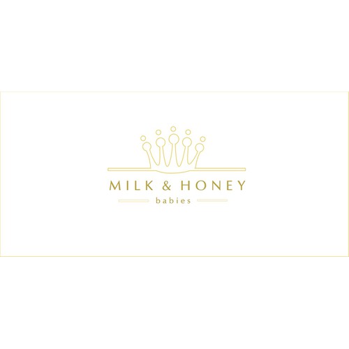 Create a logo that is modern, sleek yet playful for a luxury babyboutique. 