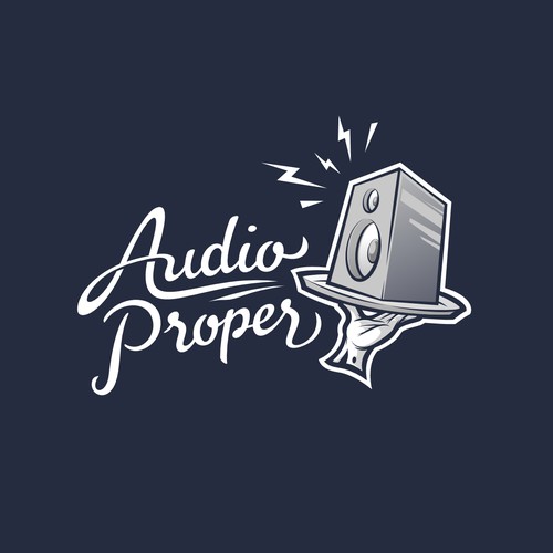 Fresh logo for audio brand 