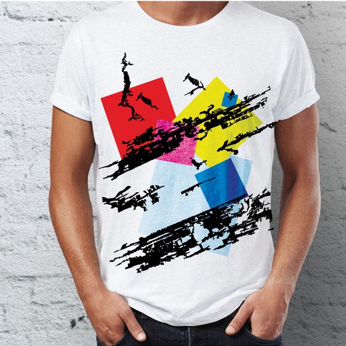 MODERN SURREALIST FASHION T SHIRT