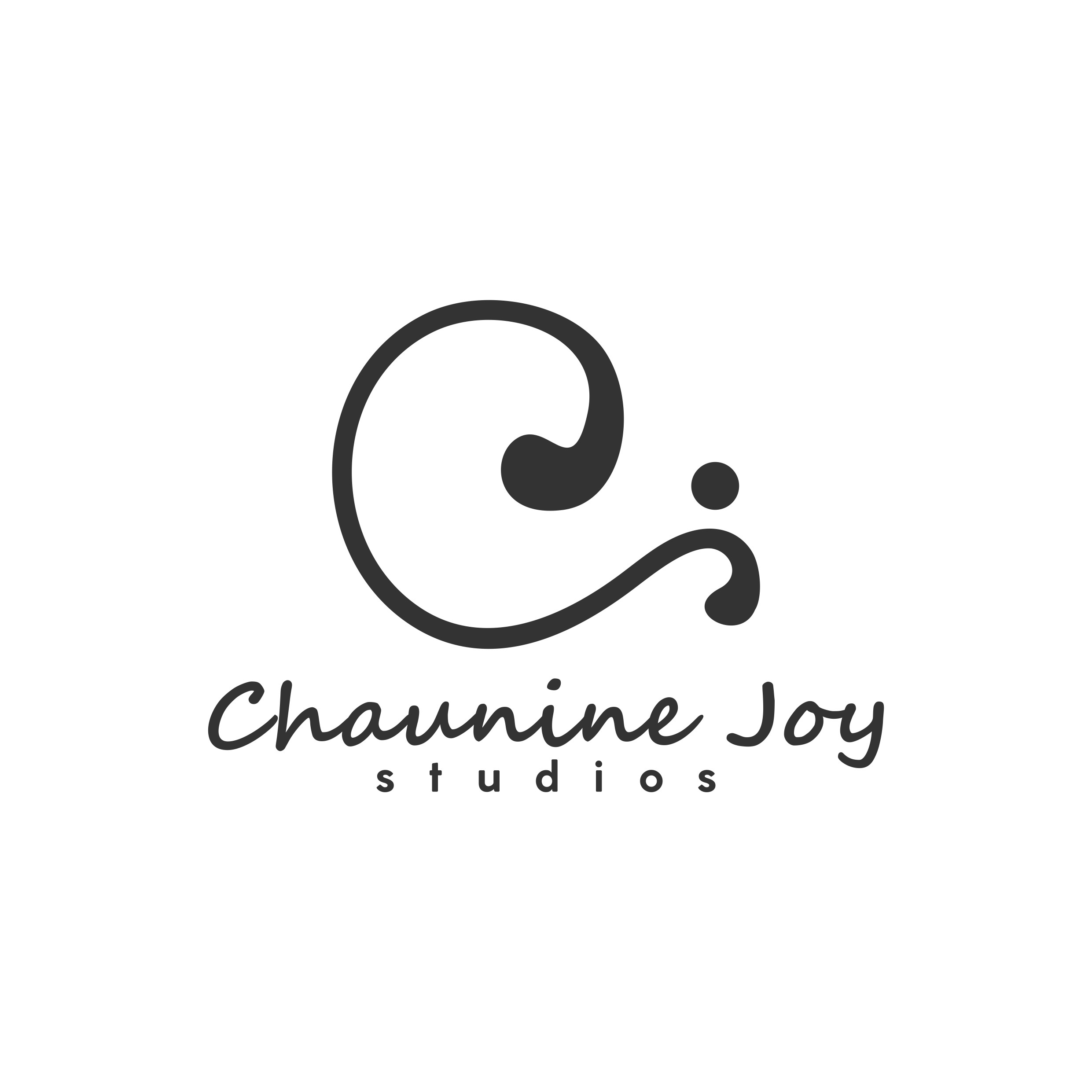 Create a playful & joyful logo for Chaunine Joy Studios that inspires believing in wishing stars