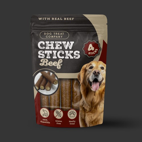 pouch bag for dog sticks treat