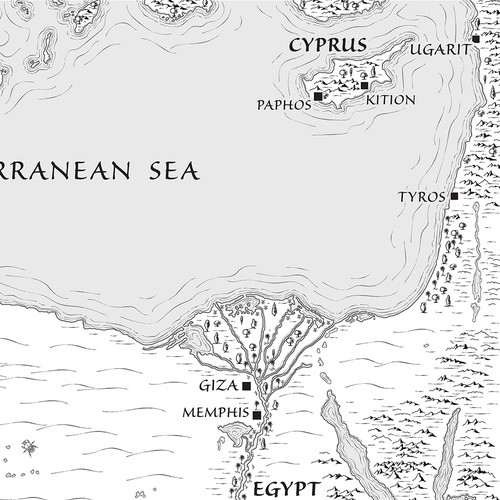 Map for Fantasy Novel