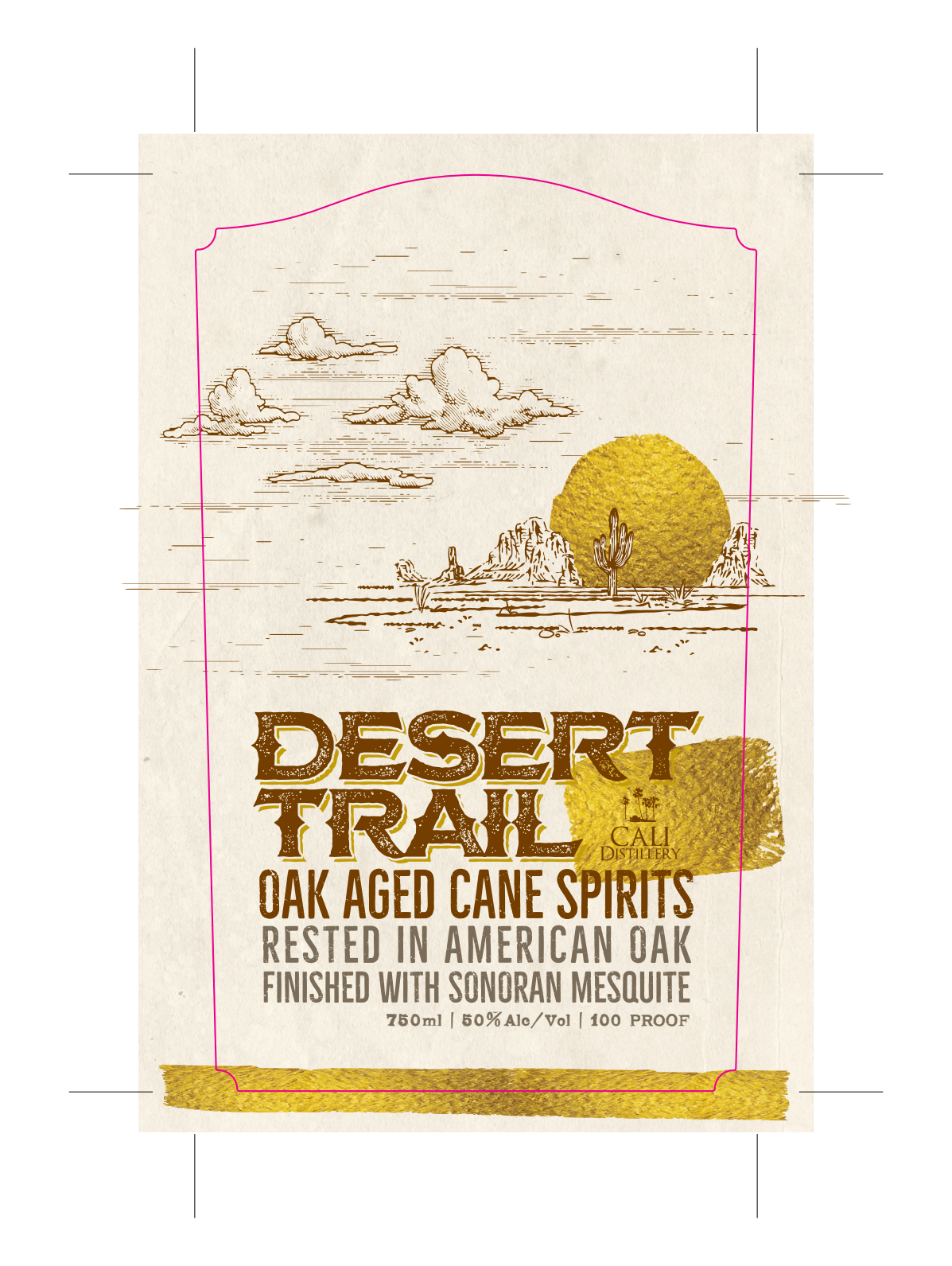 Desert Trail Label