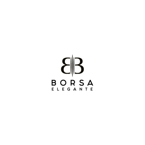Luxury logo for BORSA ELEGANTE