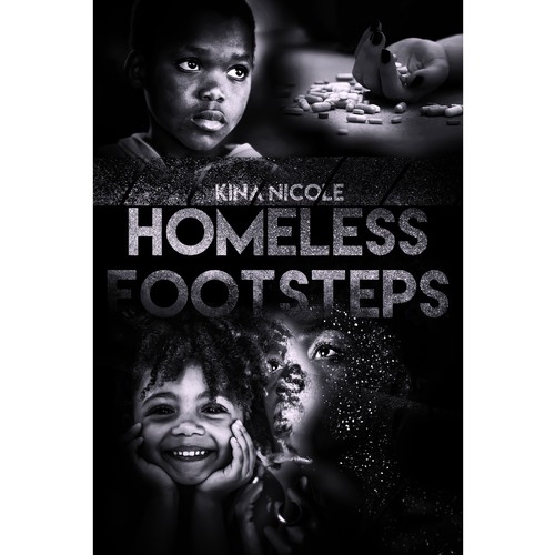 Homeless Footsteps - My Submission To The Contest For Its Book Cover