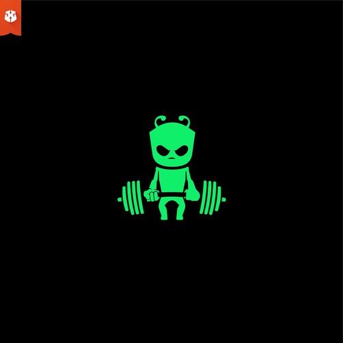 SmashLift - Clothing Brand Mascot logo