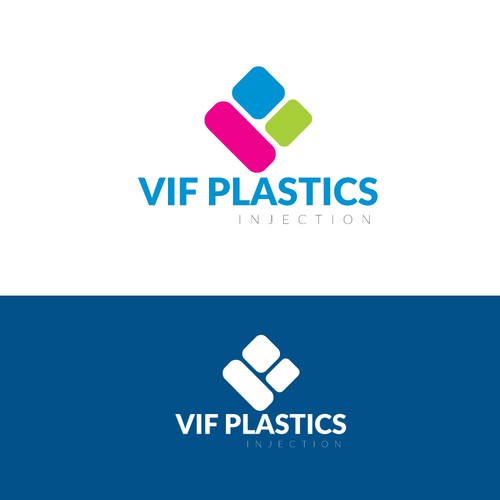 VIF Plastics logo redesign