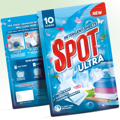 Spot Ultra Detergent Sheets
