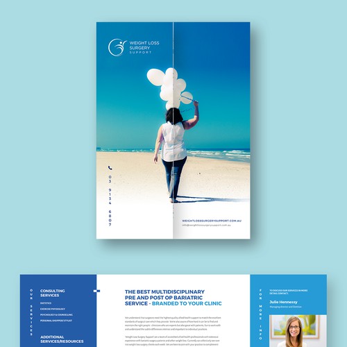 Cleand and simple brochure design