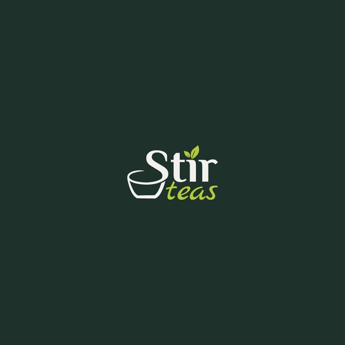Stir Teas Logo Design 