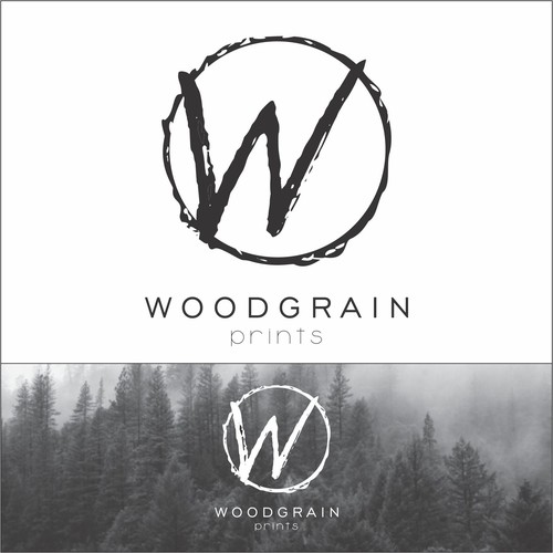 Woodgrain Print Concept