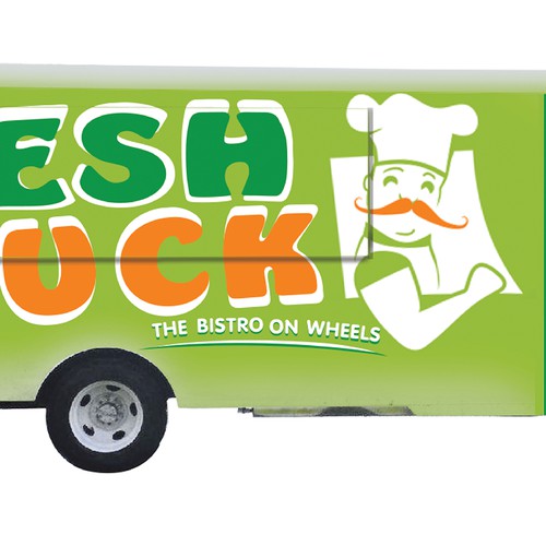 Fresh Bistro Food Truck Wrap