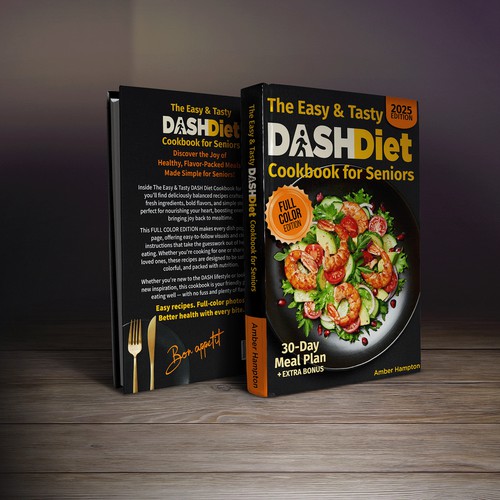 Eye cathcing colorful cookbook entry
