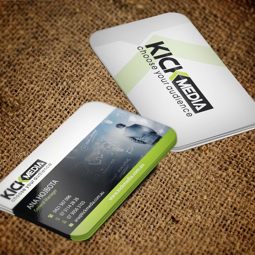 Trendy New Digital Agency requires a B Card Design for their new Brand