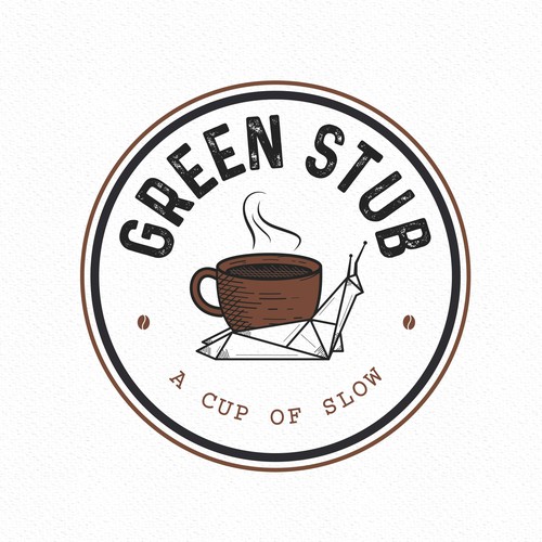 Logo design for Green Stub Coffee shop