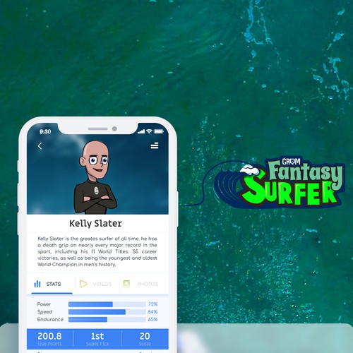 Design For Fantasy Surfer Game