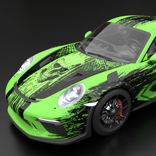 porsche gt3 rs wrapping