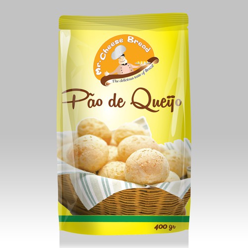 Create eye-catching design for Mr.Cheese bread- a Brazilian company!