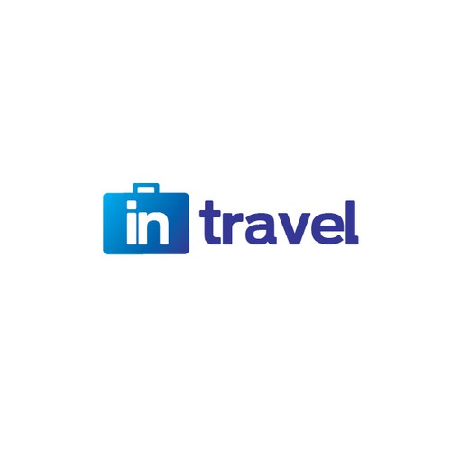 MODERN LOGO for incoming travel agency IN TRAVEL.