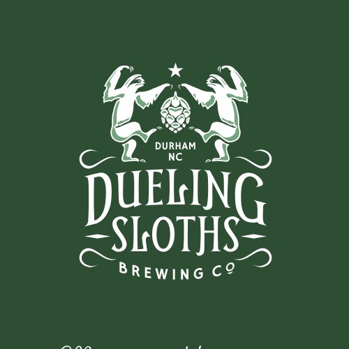 Design a logo for Dueling Sloths Brewing Company!