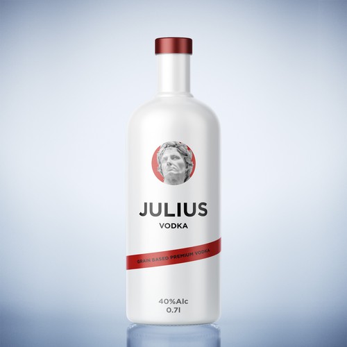 Cover concept  for Julius Vodka