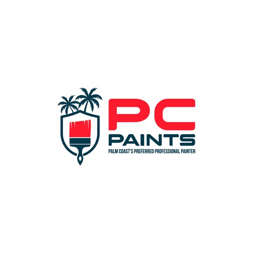 PC Paints Logo Design