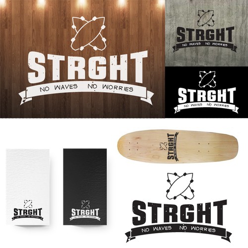 Logo For STRGHT Handmade Co.