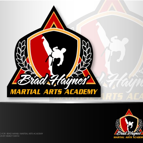 Create a winning logo for my family martial arts academy!