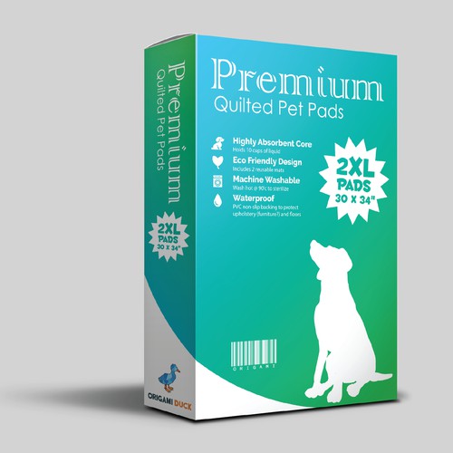 Packaging Design For Pet Pads