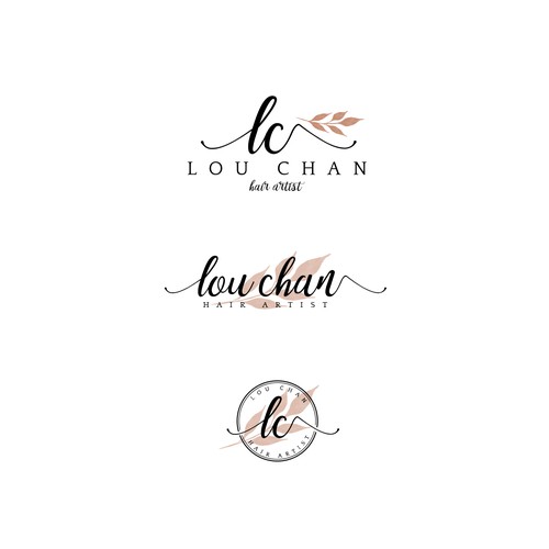 Logo concept fot hair studio