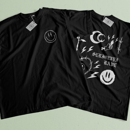 T-shirt design illustration