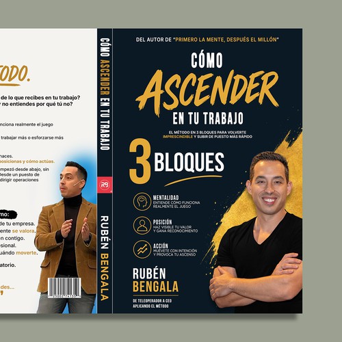 Bold eye-catching book cover