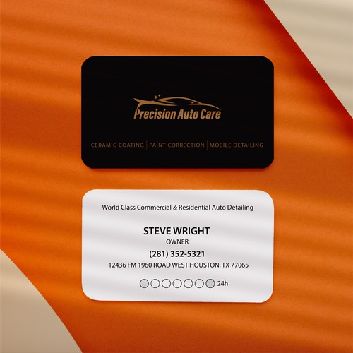 Detailing Company Business Card